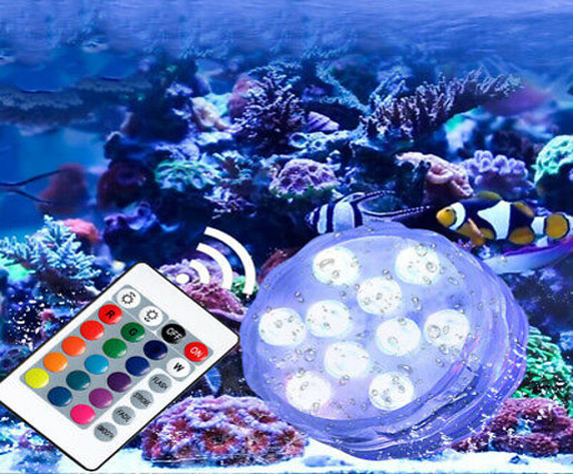 Submersible LED Remote Control Light